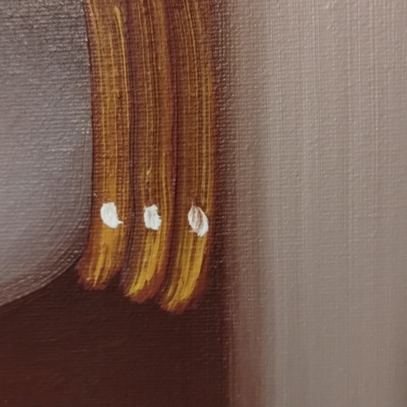 VTG Signed Robert Cox Still Life with Rose Oil on Canvas 29 x 25 1970s, Frame # - Picture 11 of 11